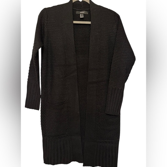 Forever 21 Open Front Tunic Length Cardigan - Picture 4 of 9